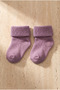 Baby Girl 4-Piece Towel Socks Pink Mix - 3