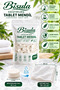 Compressed Tablet Wipes 400 Pieces Water-Activated Natural Chemical-Free Practical Wet Wipes Alternative - 3