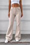 Distressed Washed High Waist Flare/Spanish Jeans - 3