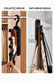 2 Pieces Multi-Purpose Closet Organizer, Bag, Shawl, and Belt Hanger, Organizer, Adhesive Door Back Hanger, and Adhesive Hanger
