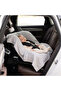 100% Cotton Muslin Stroller Cotton Gray Car Seat Cover - 3
