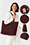 Dora Nubuck Waterproof Large Size Women's Hand and Shoulder Bag
