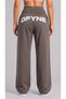 Regular Women's Black Wide Leg Oversize Sweatpants