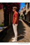 Men's Premium Printed Cotton Crew Neck Tile T-Shirt - 5