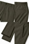 Men's Flexon Ultra Flexible Relaxed Elastic Waist Jogger Pants Khaki M702-R0433-04 - 7