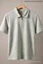 Men's Trend Premium Comfortable Green Linen Polo Collar T-Shirt