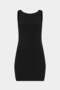Premium Crew Neck Pencil Short Women's Dress
