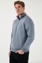 Cotton Regular Fit Stand Collar 2-Pack Sweat Men's Sweatshirt 59052592S2 - 3