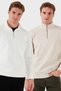 Cotton Regular Fit Stand Collar 2-Pack Sweat Men's Sweatshirt 59052592S2
