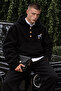Men's Premium Oversize Hooded Sweatshirt with Inner Pockets and Buttons