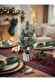 1 Piece of Large Size Wooden Log Base 40 cm Mini Christmas Decoration – Christmas Ornament with Pine Cones and Pine Needles - 4
