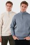 Cotton Regular Fit Stand Collar 2-Pack Sweat Men's Sweatshirt 59052592S2