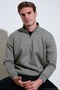 Cotton Regular Fit Stand Collar 2-Pack Sweat Men's Sweatshirt 59052592S2 - 3