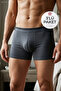 Lycra Men's Boxer Smoked 3-Pack