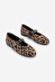 Women's Double Strap Studded Casual Ballerinas Bekosa Leopard - 6