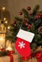 Christmas Pine Ornament Socks Red 18cm - 4