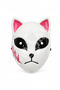 Halloween White Cat Mask - 2