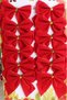 New Year's Pine Tree Ornament Bow 12 Pcs 5 cm - 7