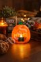 Halloween Black Candle Pumpkin - 6