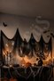 Halloween Table and Wall Decor Cover Black - 3