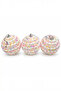Christmas Tree Ornament Colorful Candy Ball 3-Pack 8 cm - 3