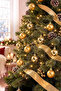 Christmas Pine Tree Ornament Cici Top 4 cm 12Pcs Gold - 3