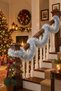 New Year's Pine Tree Ornament Glitter 2 m Silver - 4