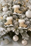 Christmas Tree Ornament Set of 3 Rose Gold Ice Skates 12 cm - 4