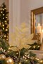 Christmas Pine Tree Ornament Leaf Large Rosegold - 5