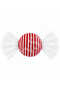 Christmas Decorative Candy Ornament 25 cm Red and White Striped - 4