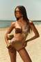 Premium Asymmetrical Detailed Flora Fit Women's Swimsuit