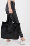 Women's Black Shopper Shoulder Bag Cty-lbn-6004 - 5