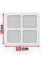10 Pieces Bathroom Drain Strainer Hair Shower Anti-Clogging Strainer - 4