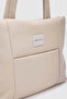 Women's Satin Zipper Closure Lined Basic Hand and Shoulder Bag cty-lbn-9254 - 3