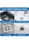 20Pcs Adhesive Disposable Sink Bathroom Kitchen Shower Drain Hair Hair Lint Hairball Collector Wire Strainer - 4