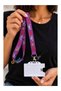 Tom&Jerry Purple Card - Strap Lanyard, Collar Lanyard, Phone Lanyard and White Horizontal Card