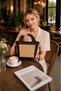 Women's Cross Straw Bag with Handle Cty-Lbn-1158
