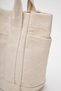 Women's Multi- Pocketed Everyday Magnetic Closure Canvas Bag cty-lbn-4004 - 3