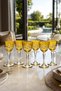 Moon Star Patterned Cut Crystal Glass 165Cc - 3