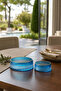 Cutting Crystal Decor Gold Detail 2-Piece Tableware Bowl - 3