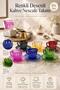 Colorful Patterned Coffee Nescafe Set - 2