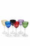 Handcrafted Cut Crystal Footed Tassel Patterned Luxury Footed Goblet 6 Pieces 165Cc - 5