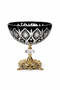 Handcrafted Luxury Aphrodite Model Gold Footed Fruit Bowl Presentation Stand - 5