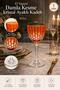 Handmade Drop Cut Crystal Stemmed Goblet 165Cc - 2