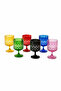 Handmade Crystal Royal Pattern Special Design Glass Set of 6 - 5