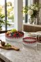 Handcrafted Cut Crystal Royal Pattern Luxury Fruit Bowl Presentation Bowl 25-19cm - 3