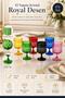 Handmade Crystal Royal Pattern Special Design Glass Set of 6 - 2