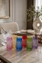 Set of 6 Tall Drink Patterned with Tassel Pattern - 7