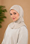 Beige Hooded Practical Bonnet Athletic Hijab Sports Hijab Bonnet - Suitable for Daily and Training Use - 3