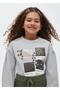 girl's long sleeve T-shirt 7044